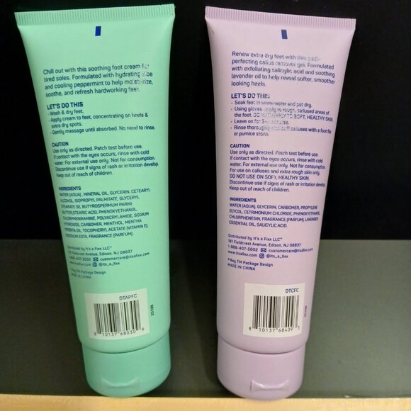 Foot Care Bundle Soothing Cream/ Callus Remover Gel/ Epsom Salt Foot Mask Gift - Picture 6 of 9